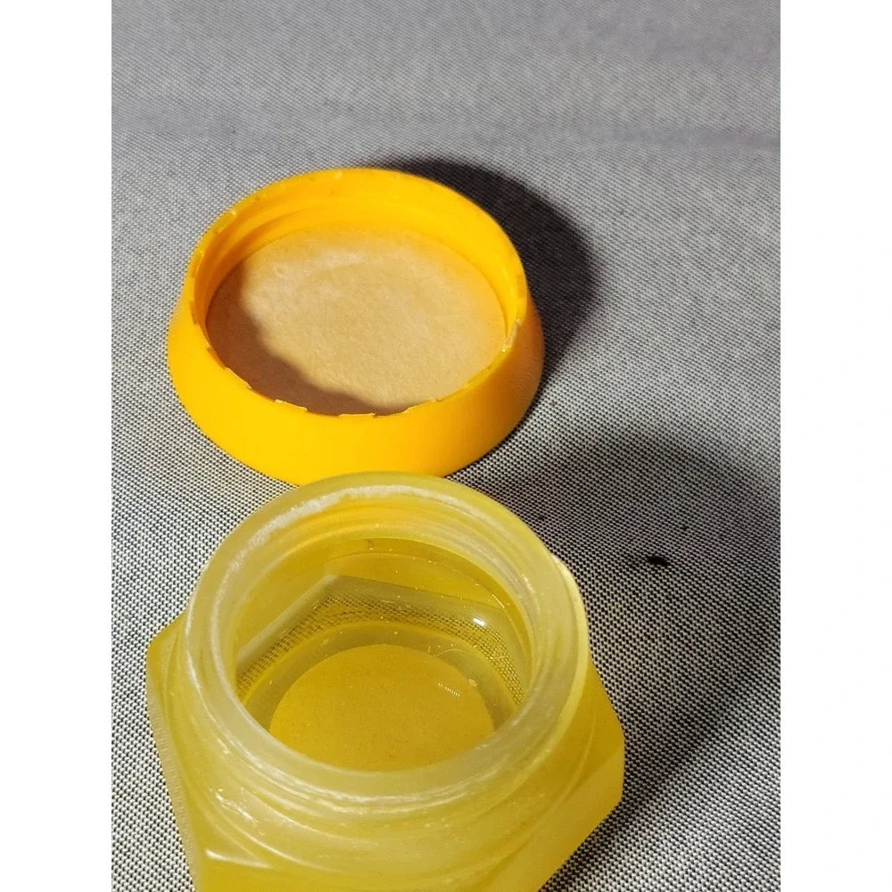 Vintage Avon Cream Sachet Jars Empty Regence Honeysuckle Vanity Jar Lot 2